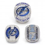 Tampa Bay Lightning Stanley Cup Rings Collection (3 Rings)
